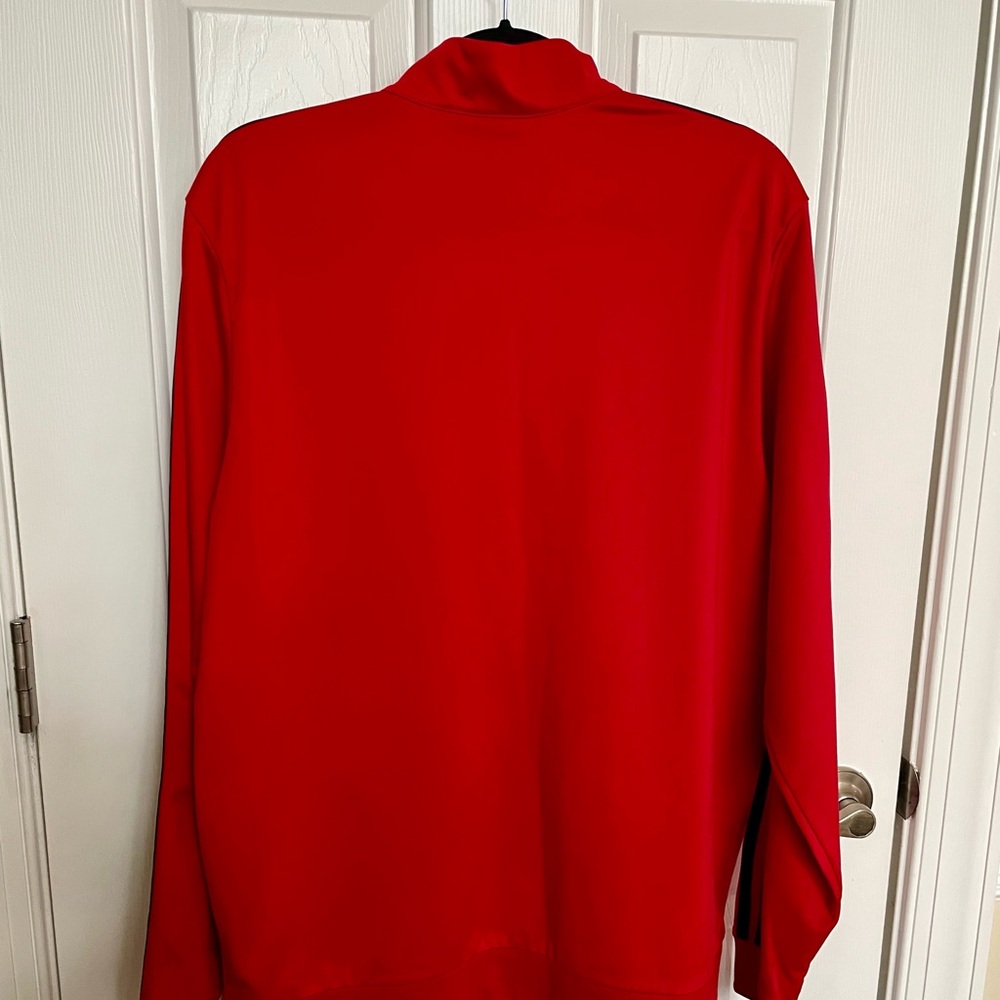Adidas Red Track Jacket - Picture 2 of 3